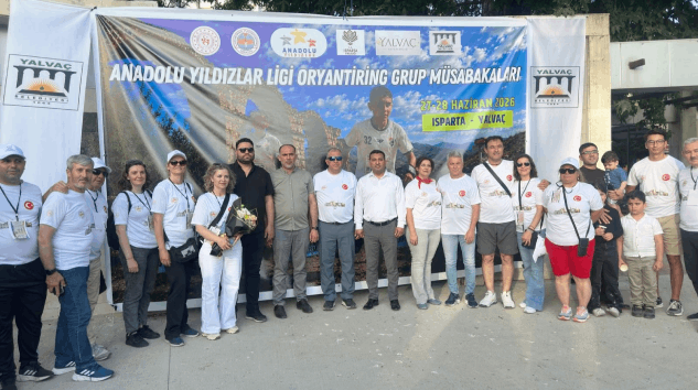 Anadolu Yıldızlar Ligi Oryantiring Grup Müsabakaları Açılış Seremonisi Coşkuyla Gerçekleşti