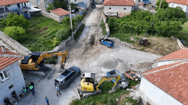 Yukarıkaşıkara’da İçme Suyu Çalışmalarında Sona Gelindi