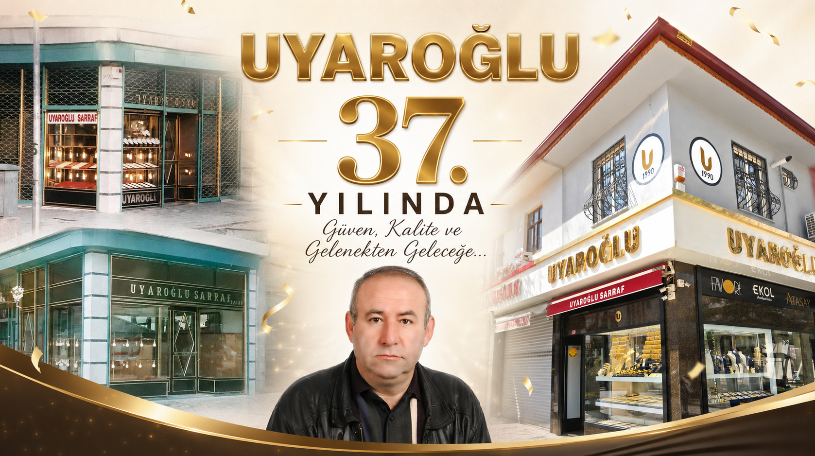 UYAROĞLU SARRAF 37. YILINA GURURLA GİRDİ