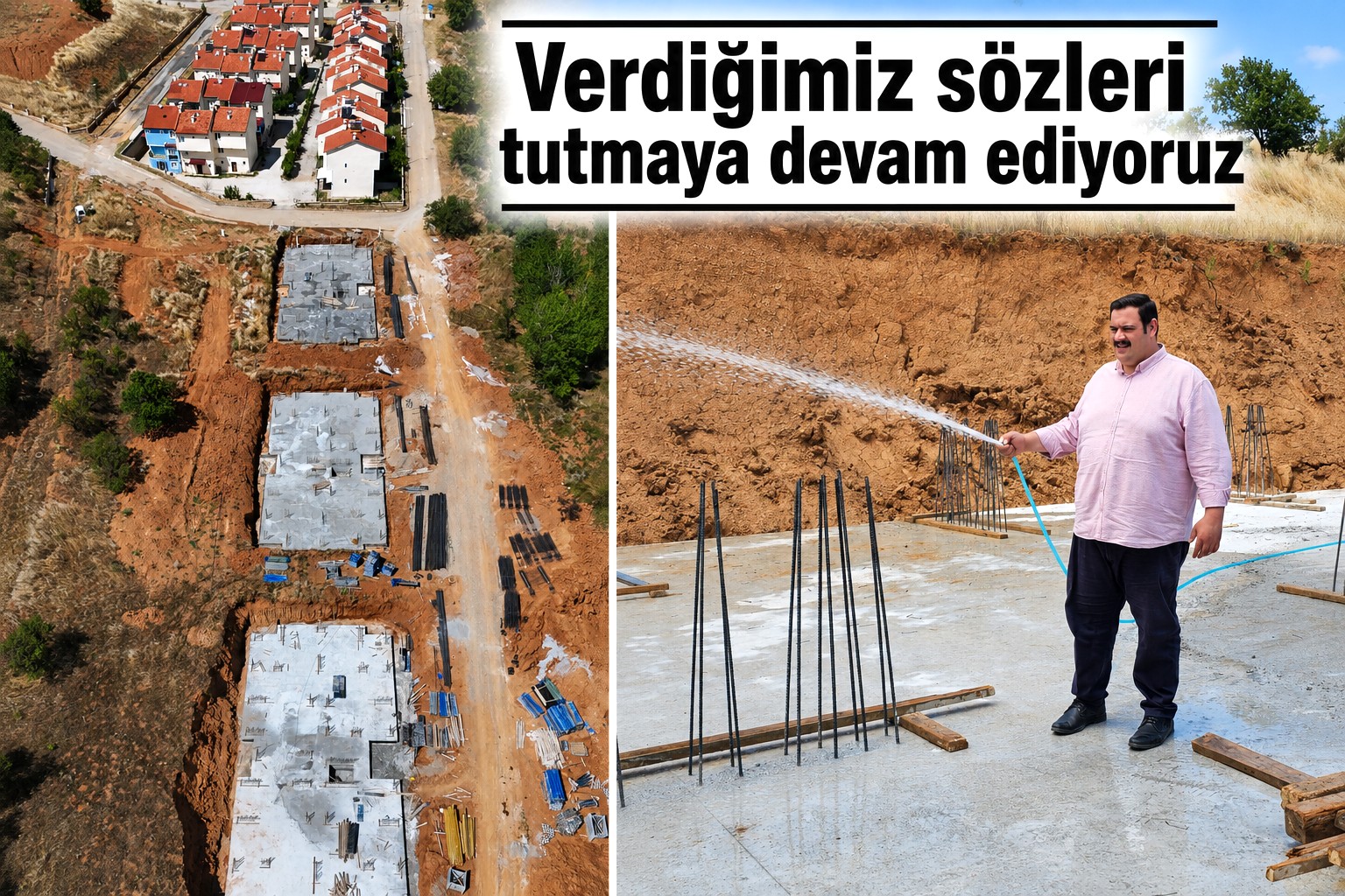 Yeni Yaşam Kooperatifi’nde ilk etap ilerliyor, 2-3. etap da yolda