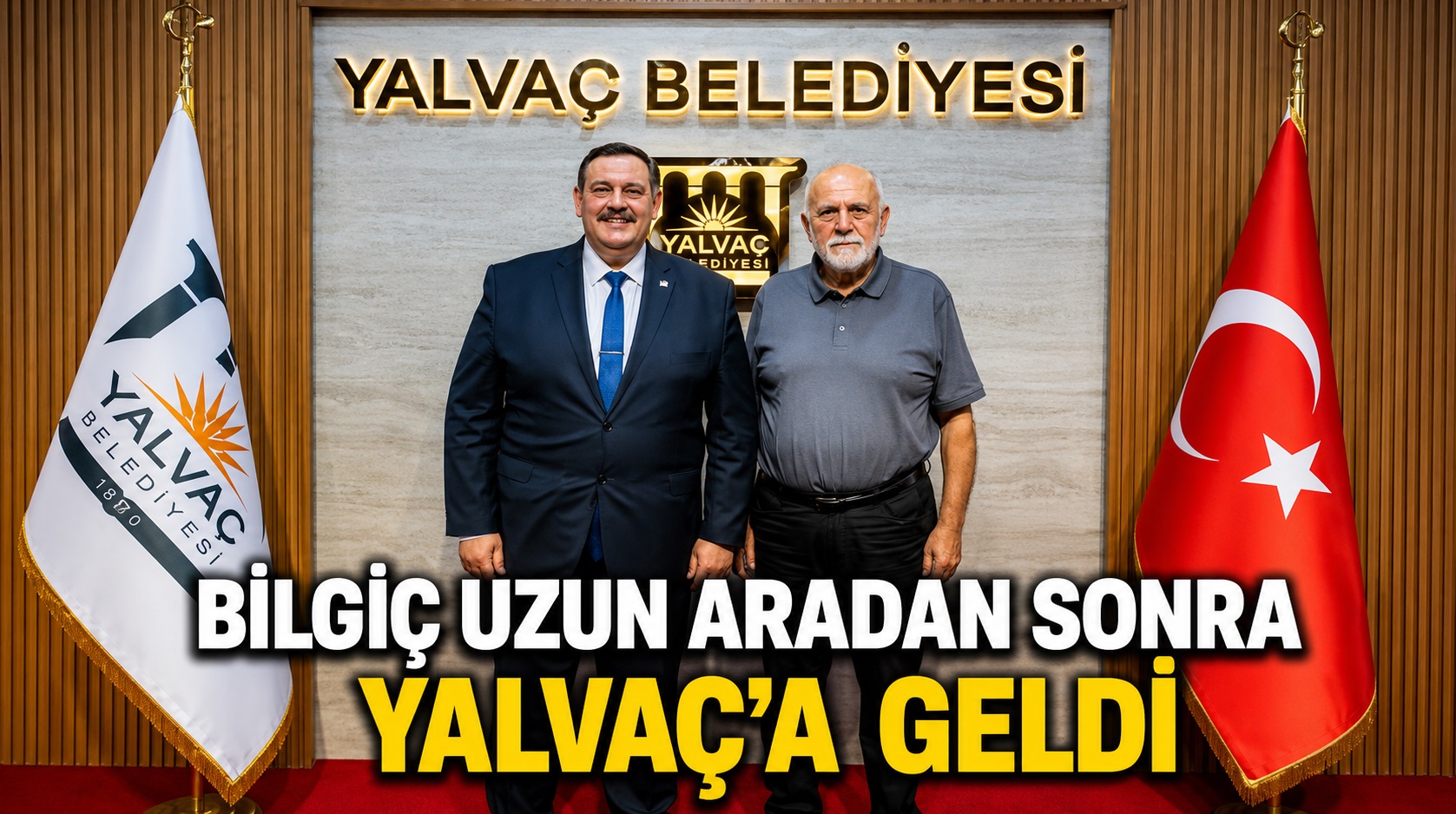 Süreyya Sadi Bilgiç’ten Başkan Kodal’a ziyaret