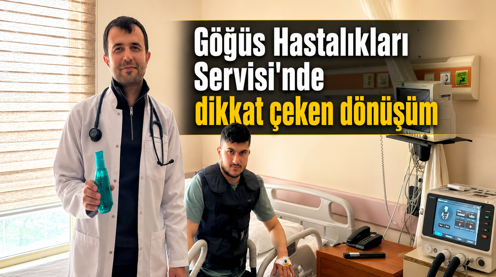 Dr.Koç ile Göğüs Hastalıkları Servisi aşama kaydetti