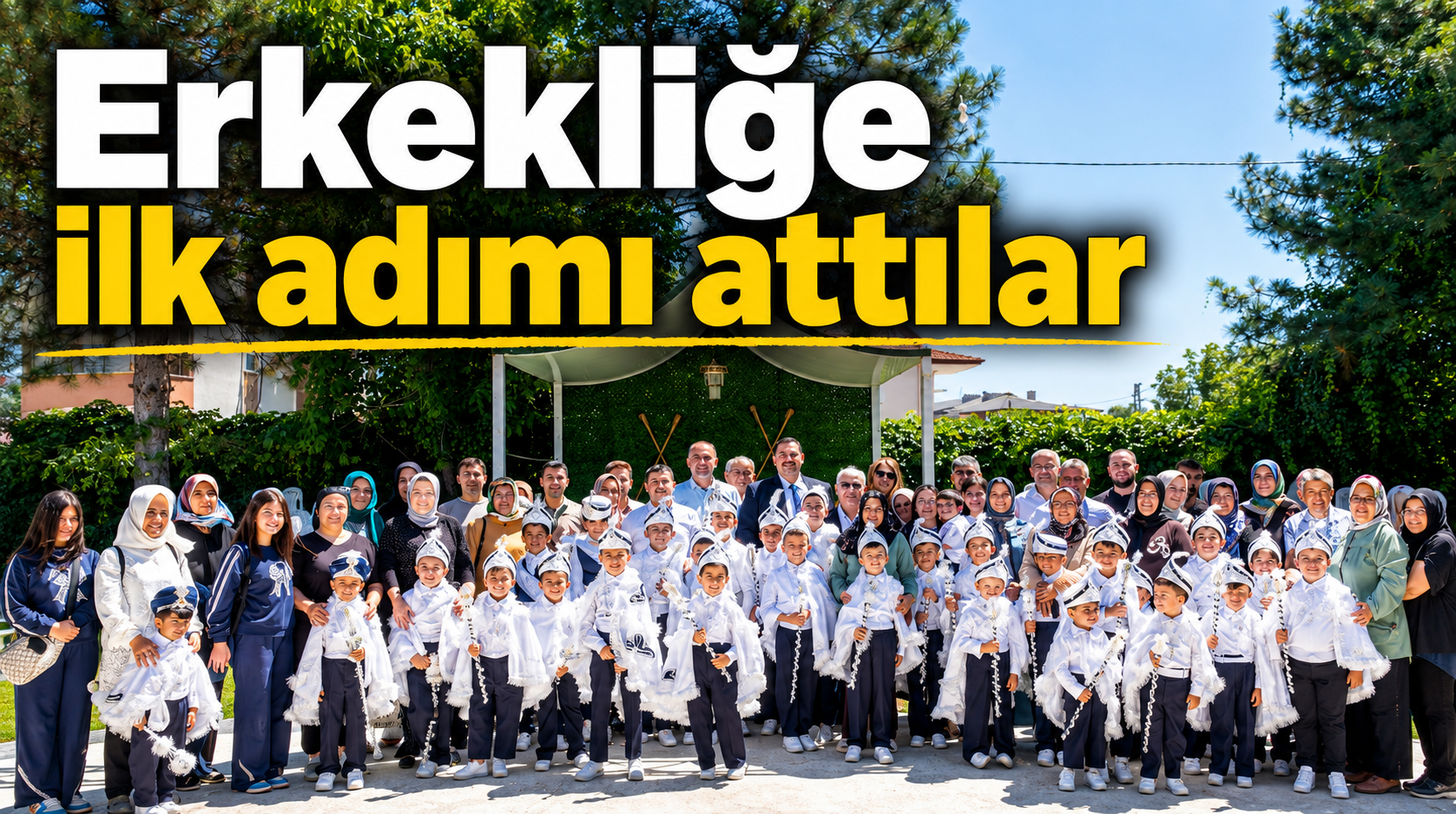 Festivalde sünnet şöleni gerçekleştirildi