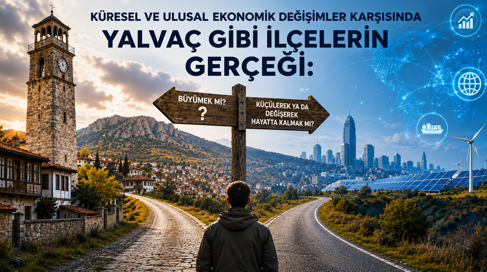 Küresel ve Ulusal Ekonomik Değişimler Karşısında Yalvaç Gibi İlçelerin Gerçeği: Büyümek mi, Küçülerek ya da Değişerek Hayatta Kalmak mı?