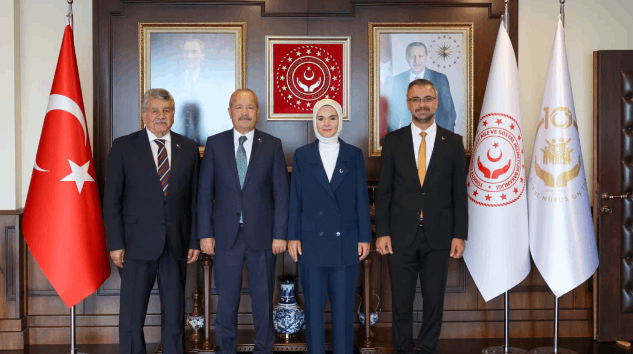 Bakan Göktaş MHP heyetini kabul etti, Senirkent’e huzurevi açılıyor