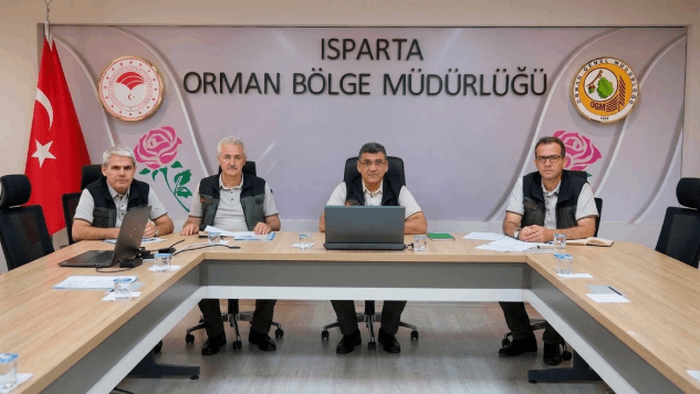 Isparta Orman Bölge Müdürlüğü Yangınlara Karşı Teyakkuzda
