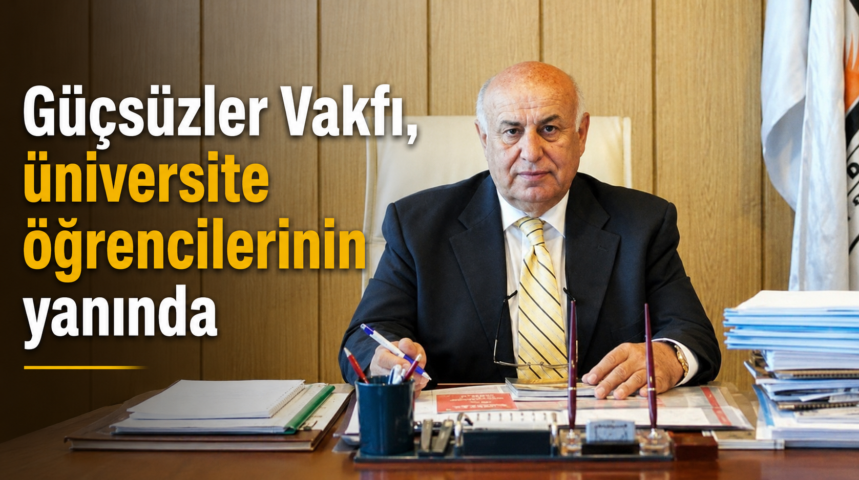Güçsüzler Vakfı’ndan üniversite öğrencilerine burs desteği duyurusu