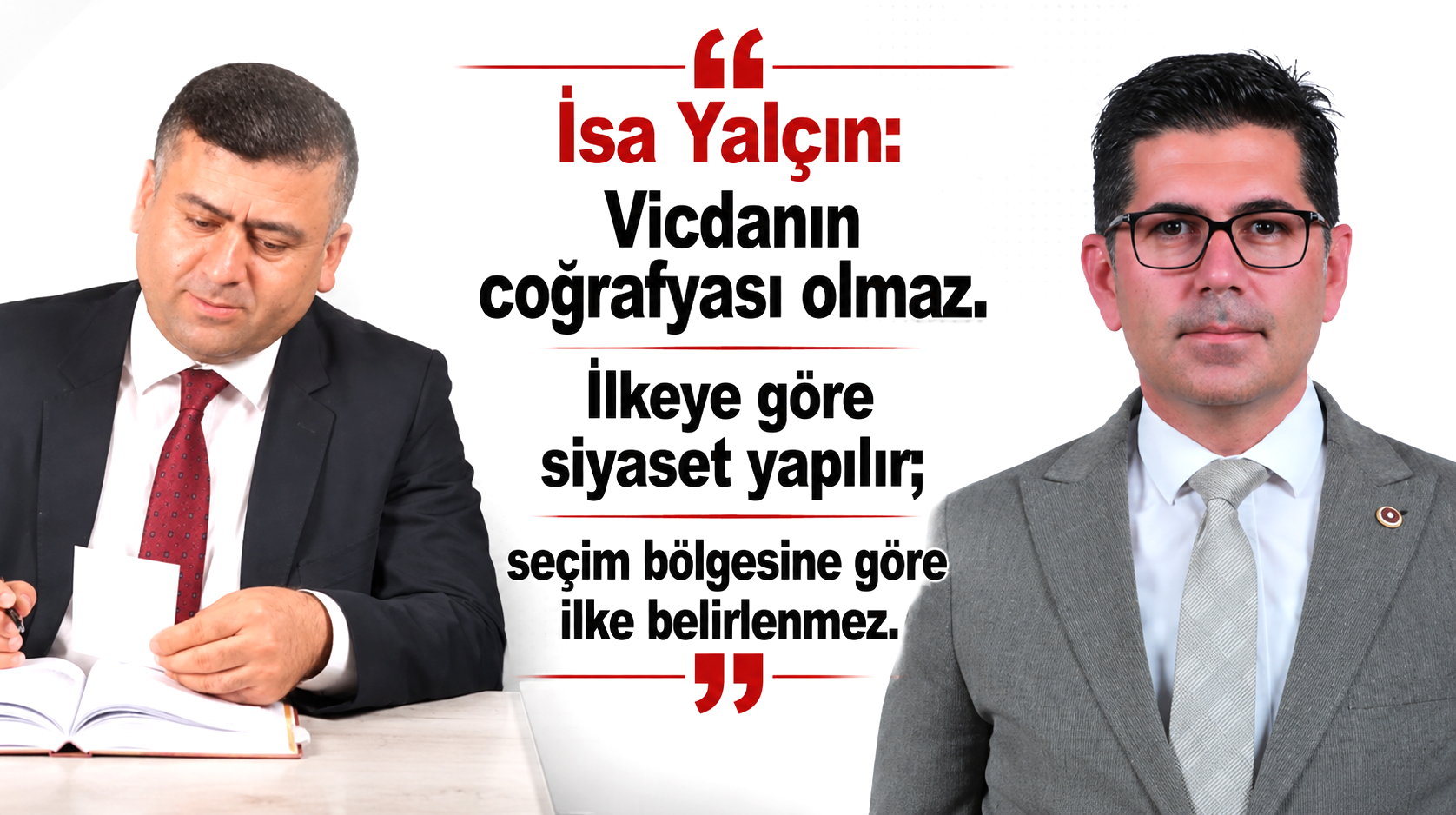 İsa Yalçın’dan Yalım Halıcı ve Yeni Parti’ye ilkesizlik tepkisi