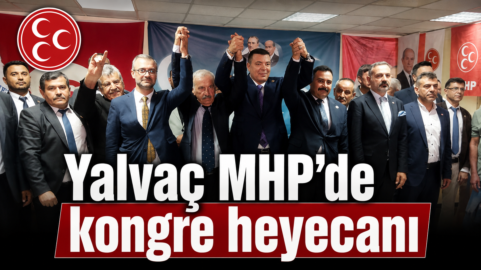 MHP Kongresi’nde tek listeyle Salih Başar yönetimi onaylandı