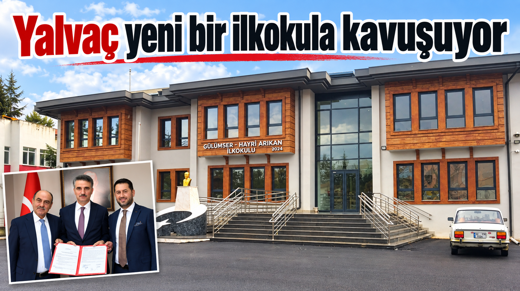 Gülümser – Hayri Arıkan İlkokulu açılıyor