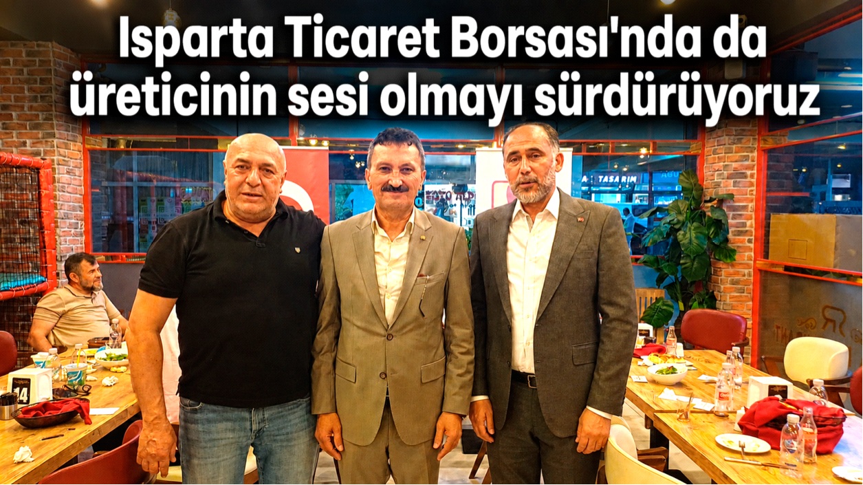 Kurucu: Yalvaç ve bölgemize siloyu kazandıracağız