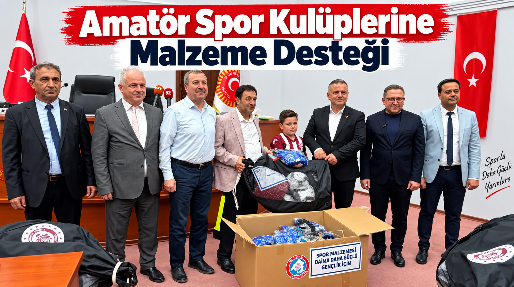 Özel İdare’den amatör spor kulüplerine destek