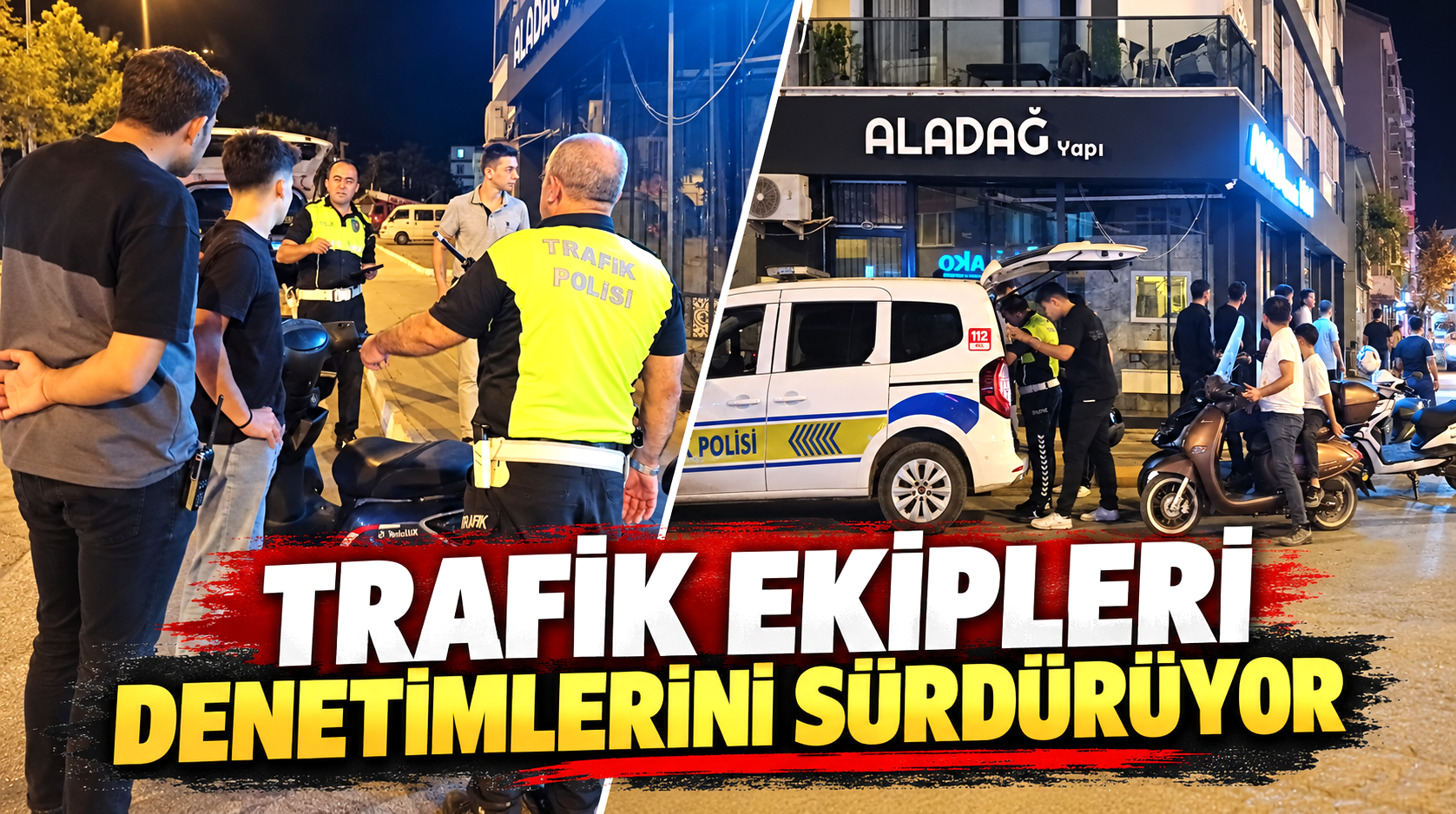 Yalvaç’ta trafik denetimi: 704 bin TL ceza