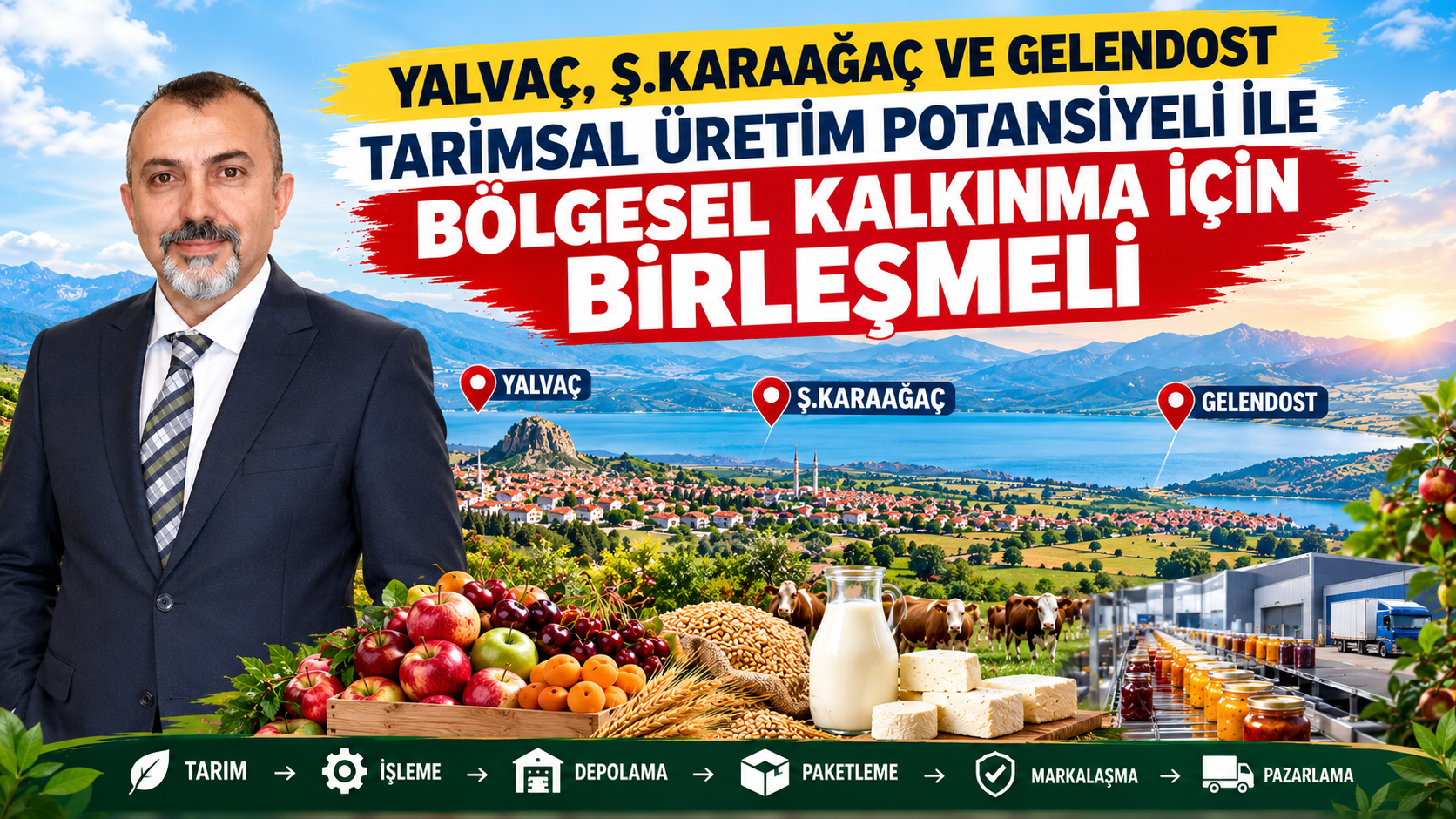 Özgül: “Gölün ötesi kendi kalkınma yolunu çizmek zorunda”