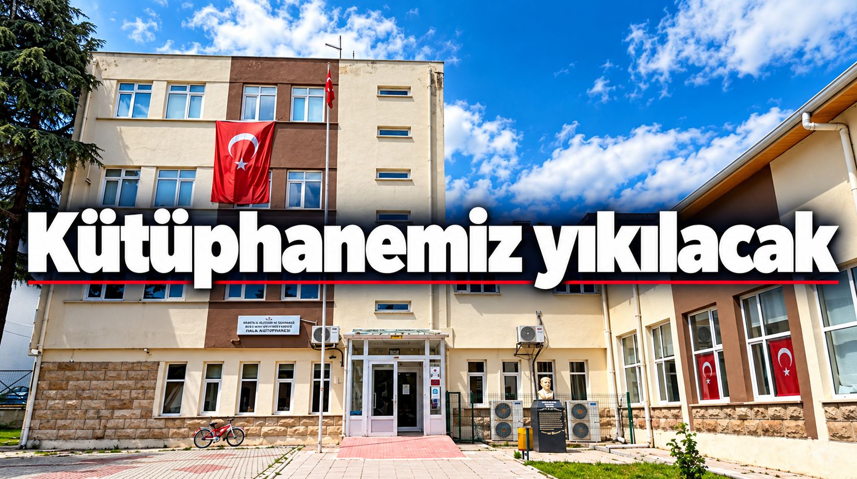 Hacı Ali Rıza Efendi Halk Kütüphanesi yıkılacak
