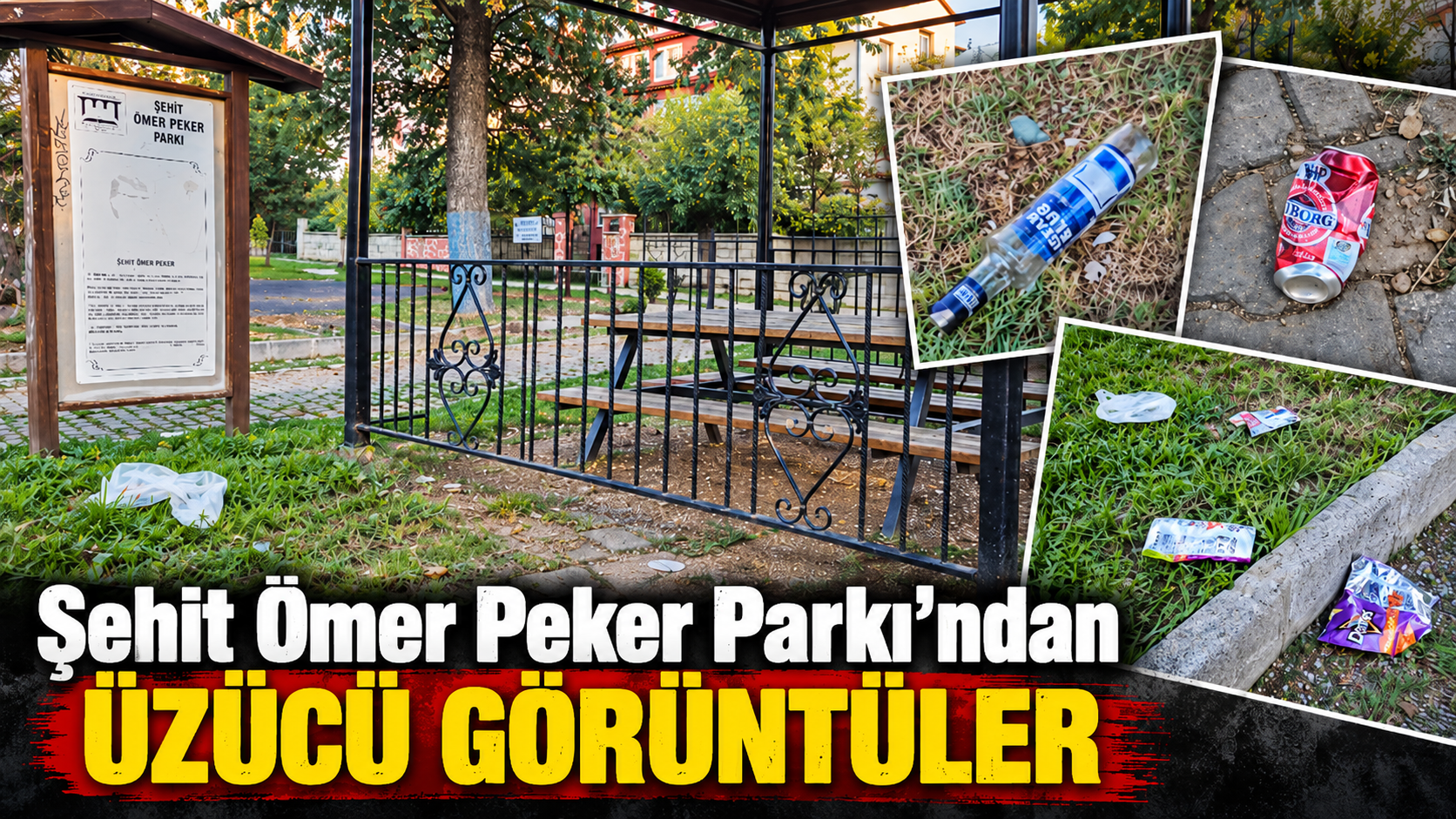 Bahçelievler Mahallesi sakinleri parktan şikayetçi